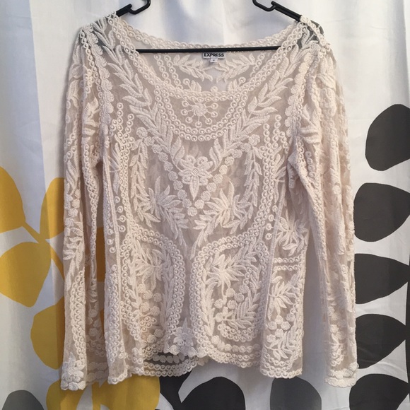 White Lace shirt - Picture 1 of 2